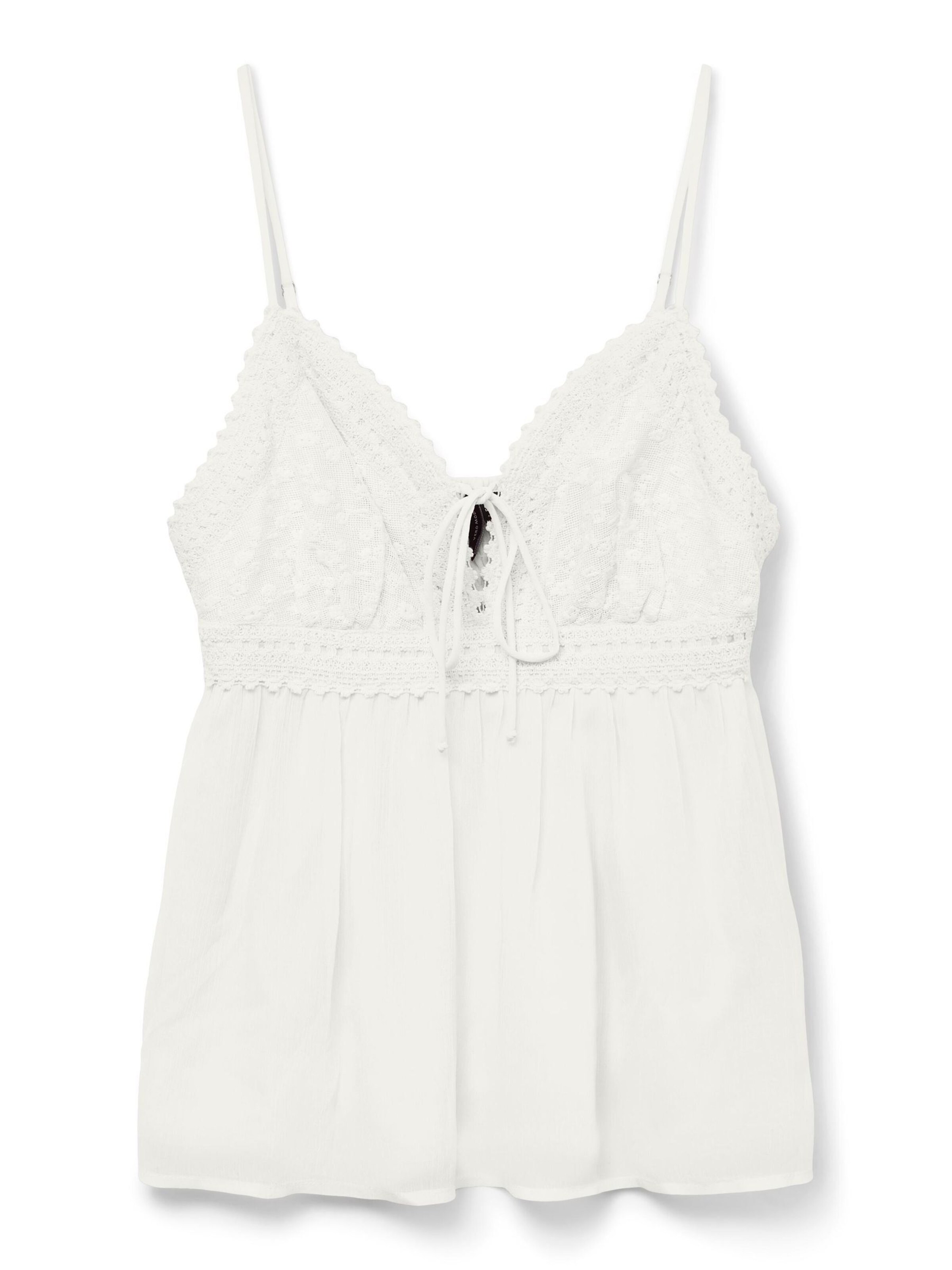Haut 'VMDina' VERO MODA en blanc : devant