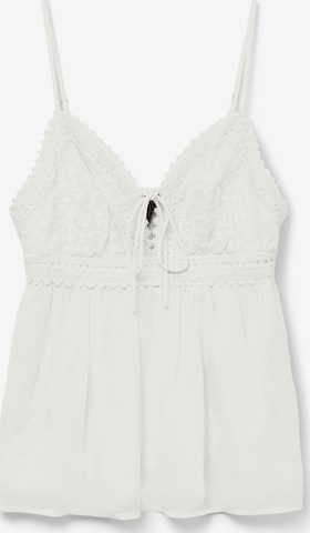 Top 'VMDina' di VERO MODA in bianco: frontale