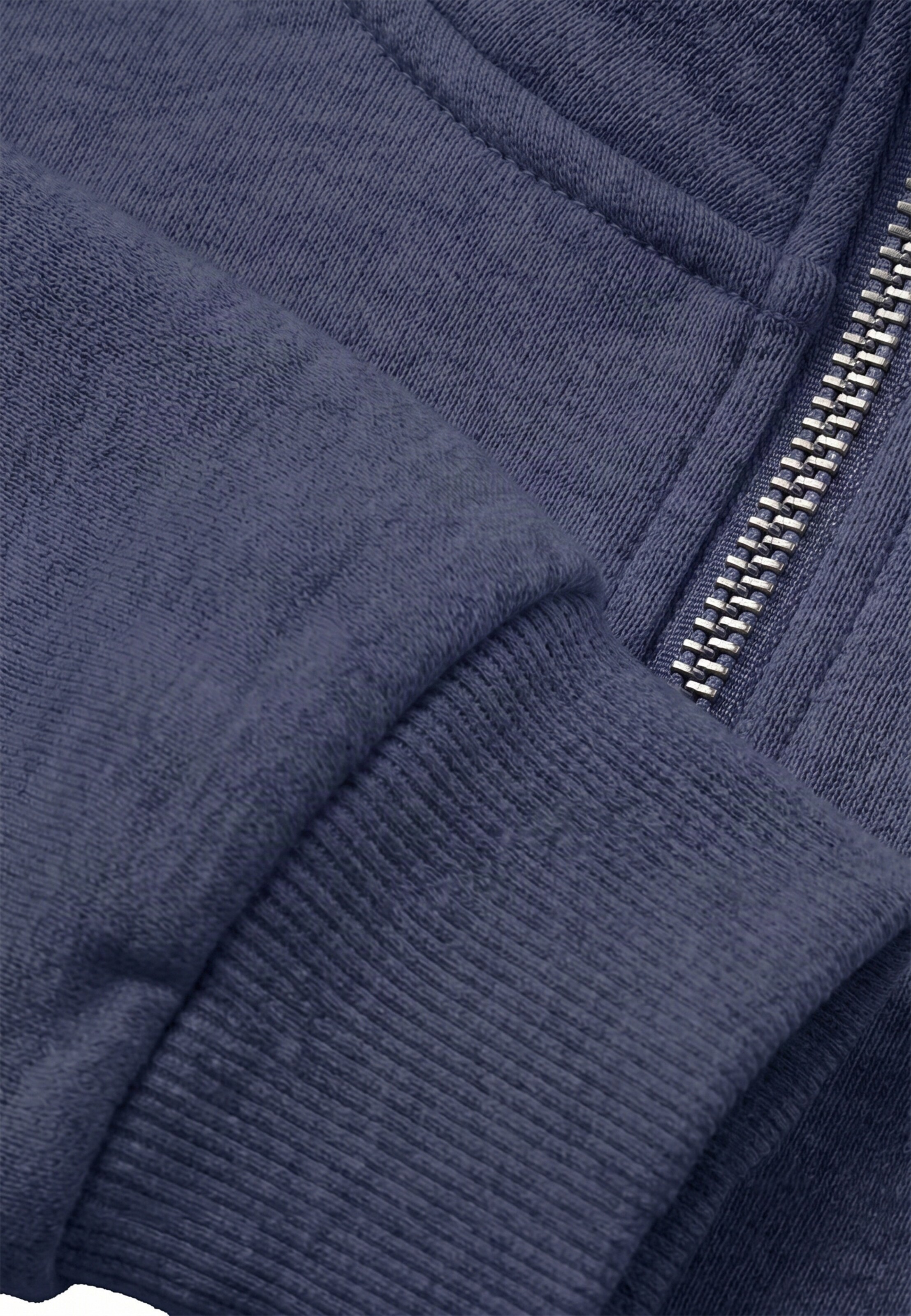 Urban Classics Sweatshirt in Blauw: voorkant