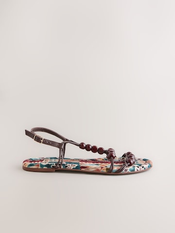 Next Sandalen met riem 'Forever Comfort' in Bruin