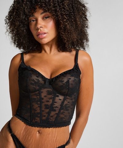 Hunkemöller BH 'Darcy' i sort, Produktvisning