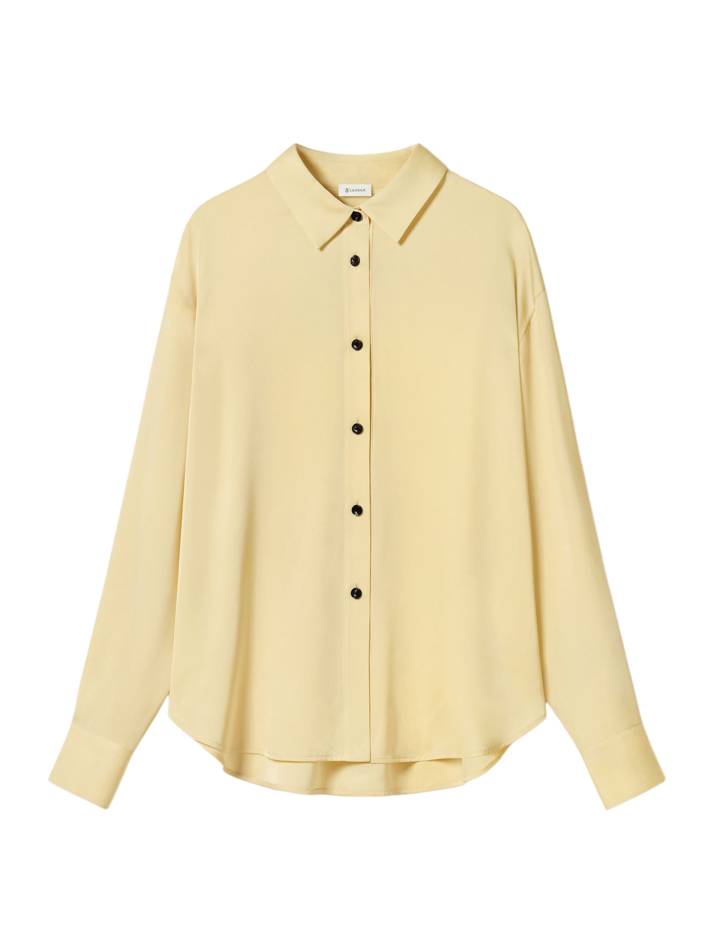 Lilysilk Blouse in Geel: voorkant