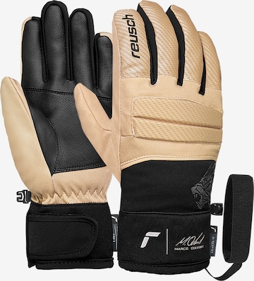 REUSCH Fingerhandschuhe 'Warrior R-TEX® XT' in Beige: Vorderseite