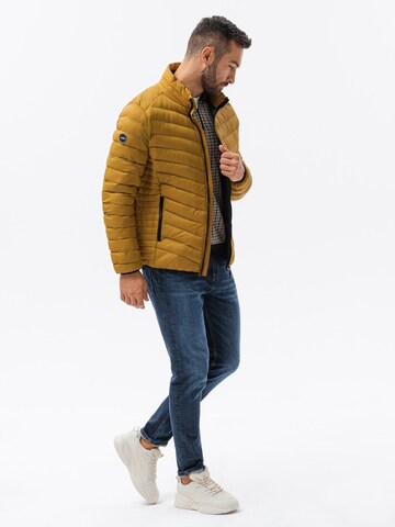 Ombre Winter Jacket 'C528' in Yellow