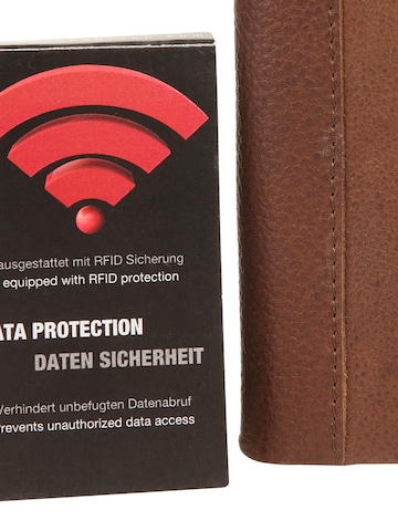 BODENSCHATZ Wallet 'Bodenschatz Geldbörse' in Brown