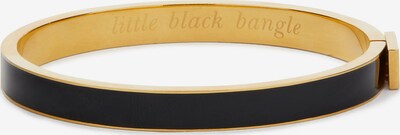 Kate Spade Bracelet 'Little black bangle' en or / noir, Vue avec produit