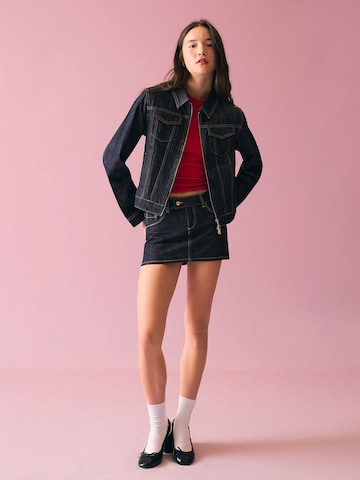 Giacca di mezza stagione di Bershka in blu