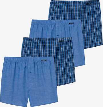 SCHIESSER - Calzoncillo boxer en azul: frente