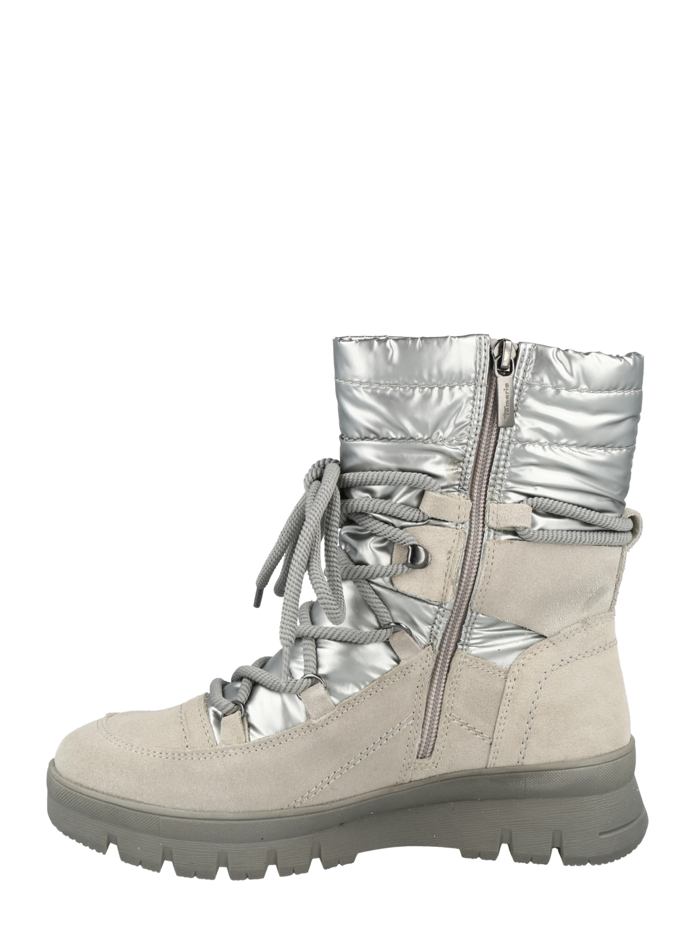 Tamaris Wide Fit Snowboots in Grijs