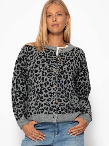 SASSYCLASSY Oversizestrickjacke‌‌‌‌‌‌‌‌‌‌ in Grau