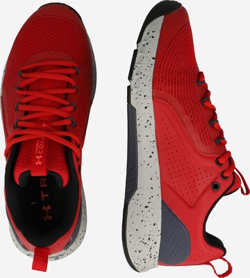 Chaussure de sport 'Commit TR 3' UNDER ARMOUR en rouge