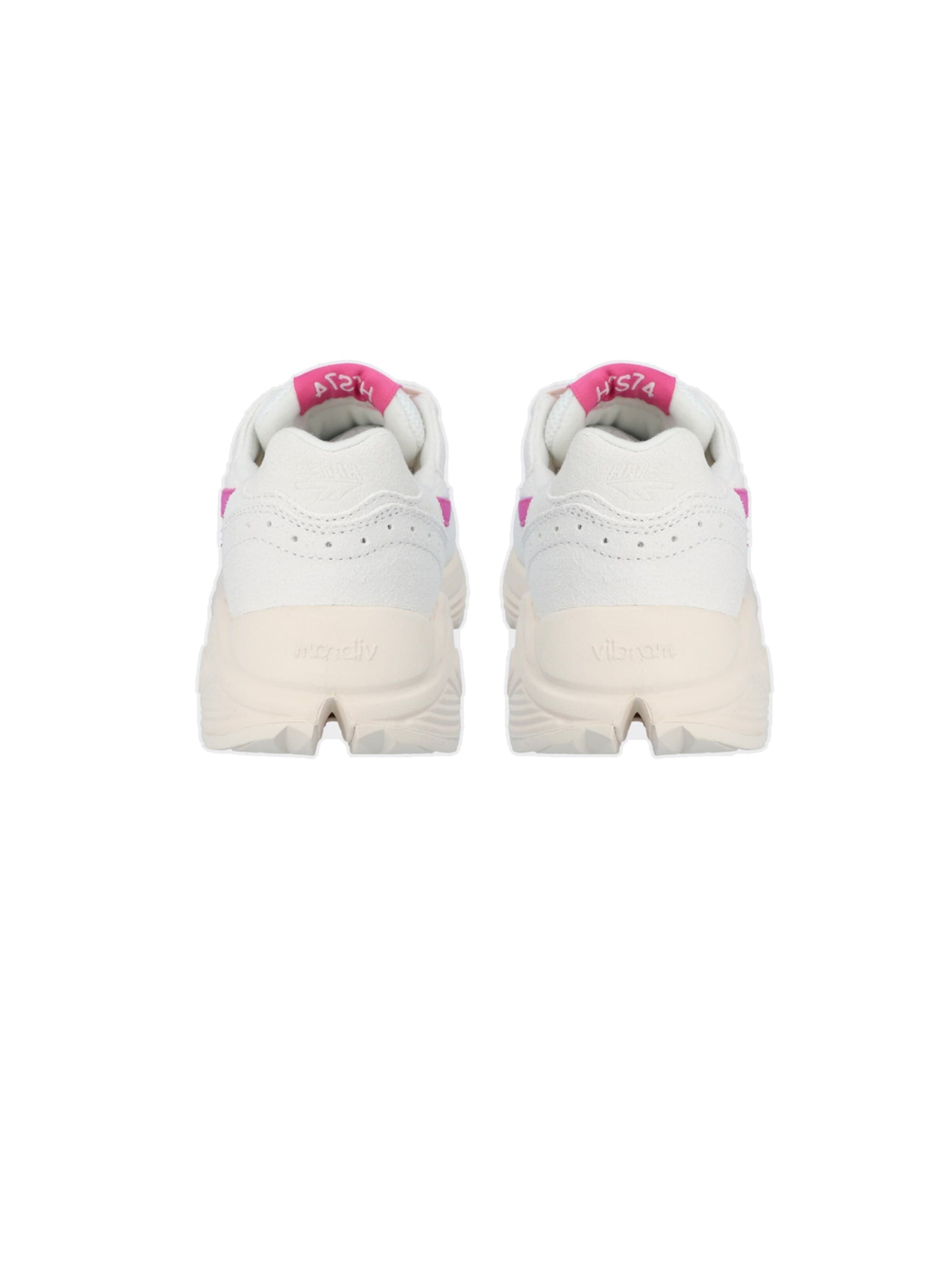 PYRENEX Sneakers laag 'Sneakers Hts Shadow Rgs Gardenia/Fuchsia Rose' in Roze