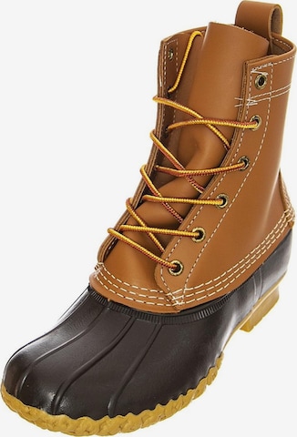 Stivale '8" Bean' di L.L.Bean in marrone: frontale