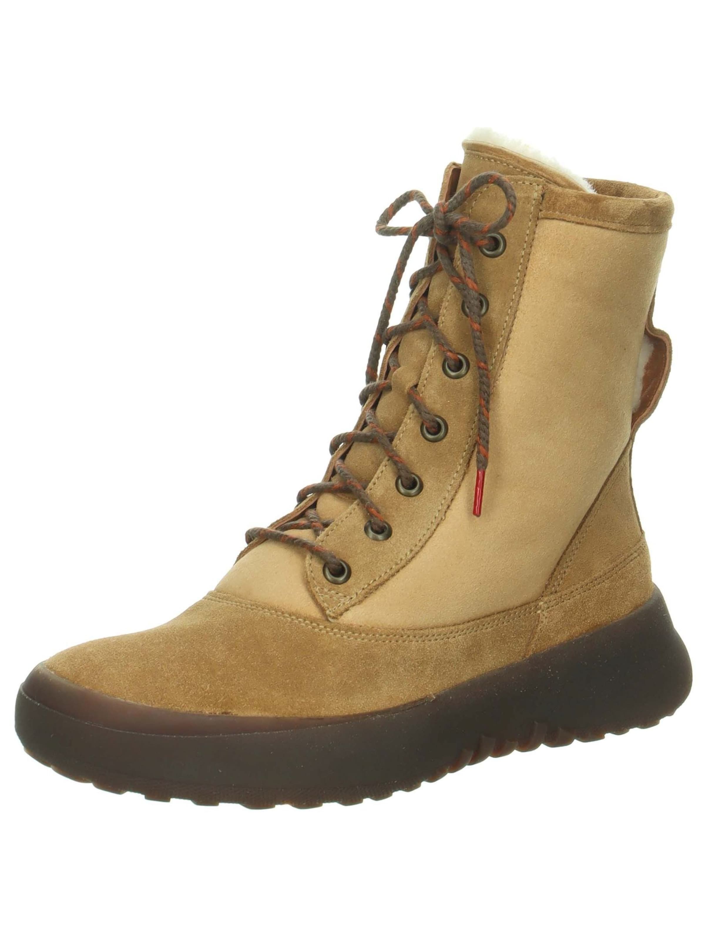 Stivaletto stringato di THINK! in marrone: frontale