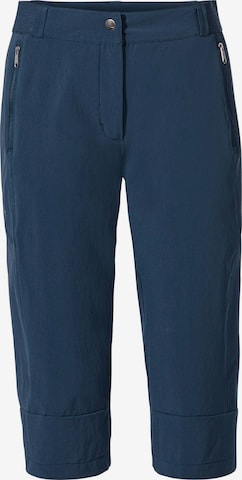 VAUDE Regular Outdoor trousers 'Farley III' in Blue: front