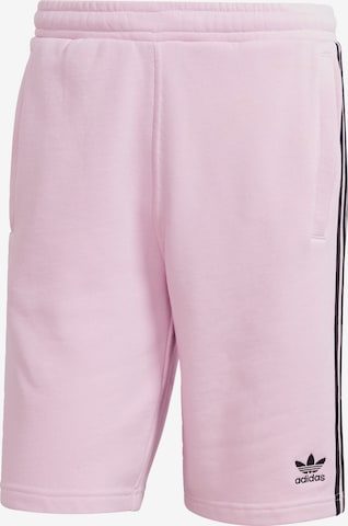 Regular Pantalon 'Adicolor Classics 3-Stripes' ADIDAS ORIGINALS en rose : devant