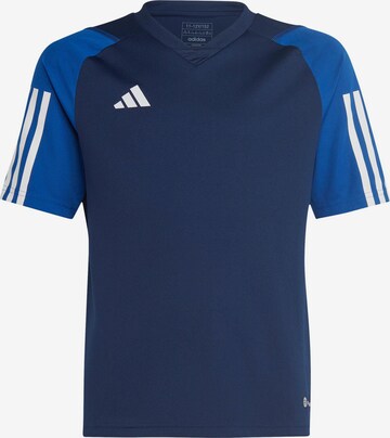 T-Shirt fonctionnel 'Tiro 23' ADIDAS PERFORMANCE en bleu : devant