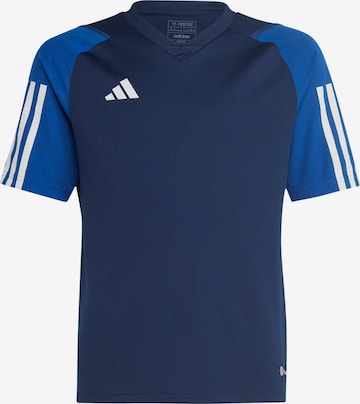 ADIDAS PERFORMANCE Funktionsshirt 'Tiro 23' in Blau: Vorderseite