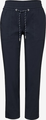 CECIL Regular Broek 'Tracey' in Blauw: voorkant