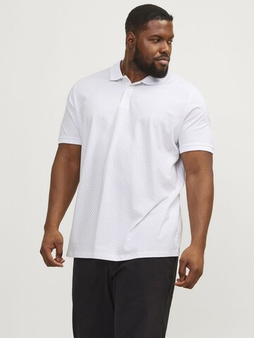 Jack & Jones Plus Shirt in White: front