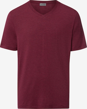 T-Shirt ' Casuals ' Hanro en rouge : devant