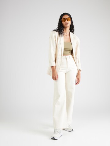 LEVI'S ® Wide Leg Jeans 'Ribcage' i hvid