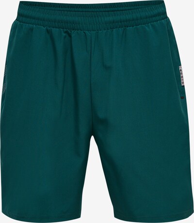 Hummel Workout Pants 'Move Grid' in Emerald / White, Item view