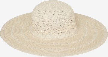 Chapeaux 'BYLLIS' PIECES en beige : devant