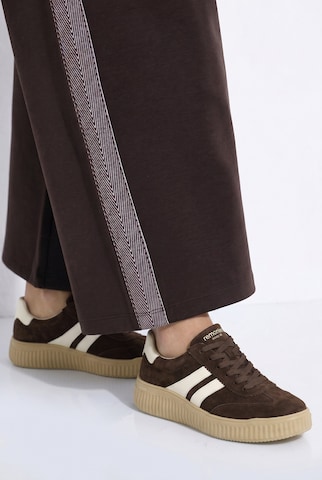 Ulla Popken Regular Pants in Brown