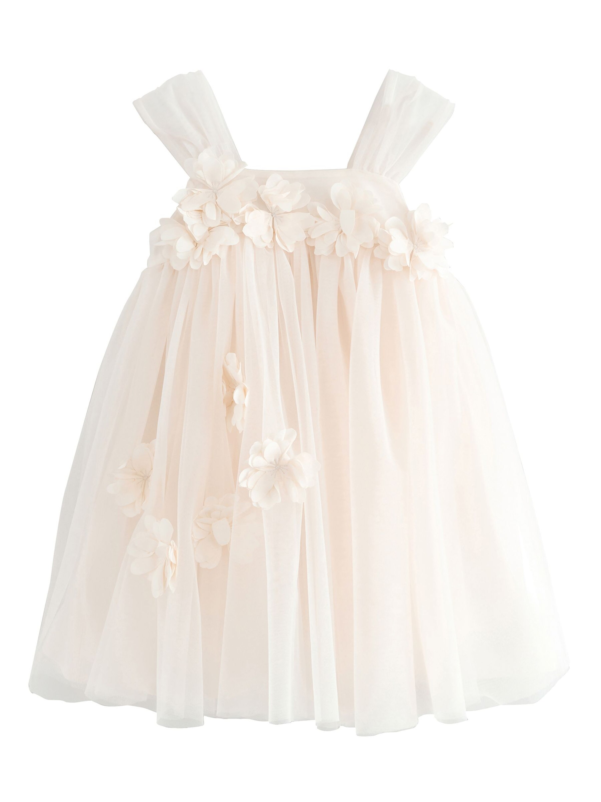 Next Dress in Beige: front