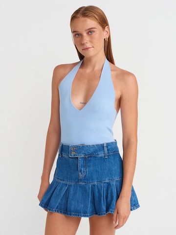 Dilvin Blouse 'Blusen' in Blue: front