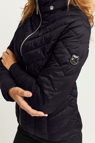 Fransa Steppjacke 'PADMA' in Schwarz