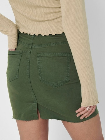 ONLY Skirt 'FAN' in Green