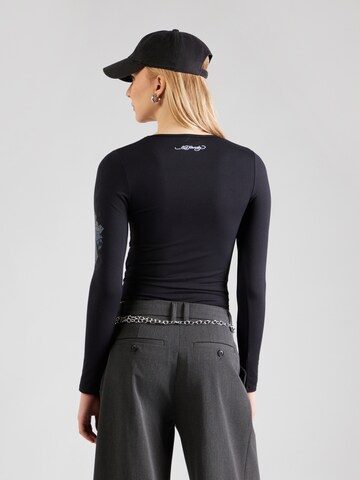 Ed Hardy Shirt bodysuit in Black