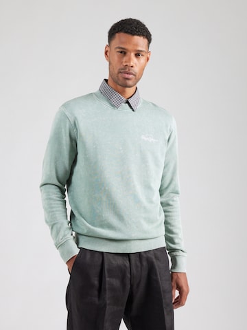 Pepe Jeans Sweatshirt 'Terrel' in Green