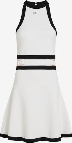 Karl Lagerfeld Neulemekko 'DNA BELTED ' värissä valkoinen: etupuoli