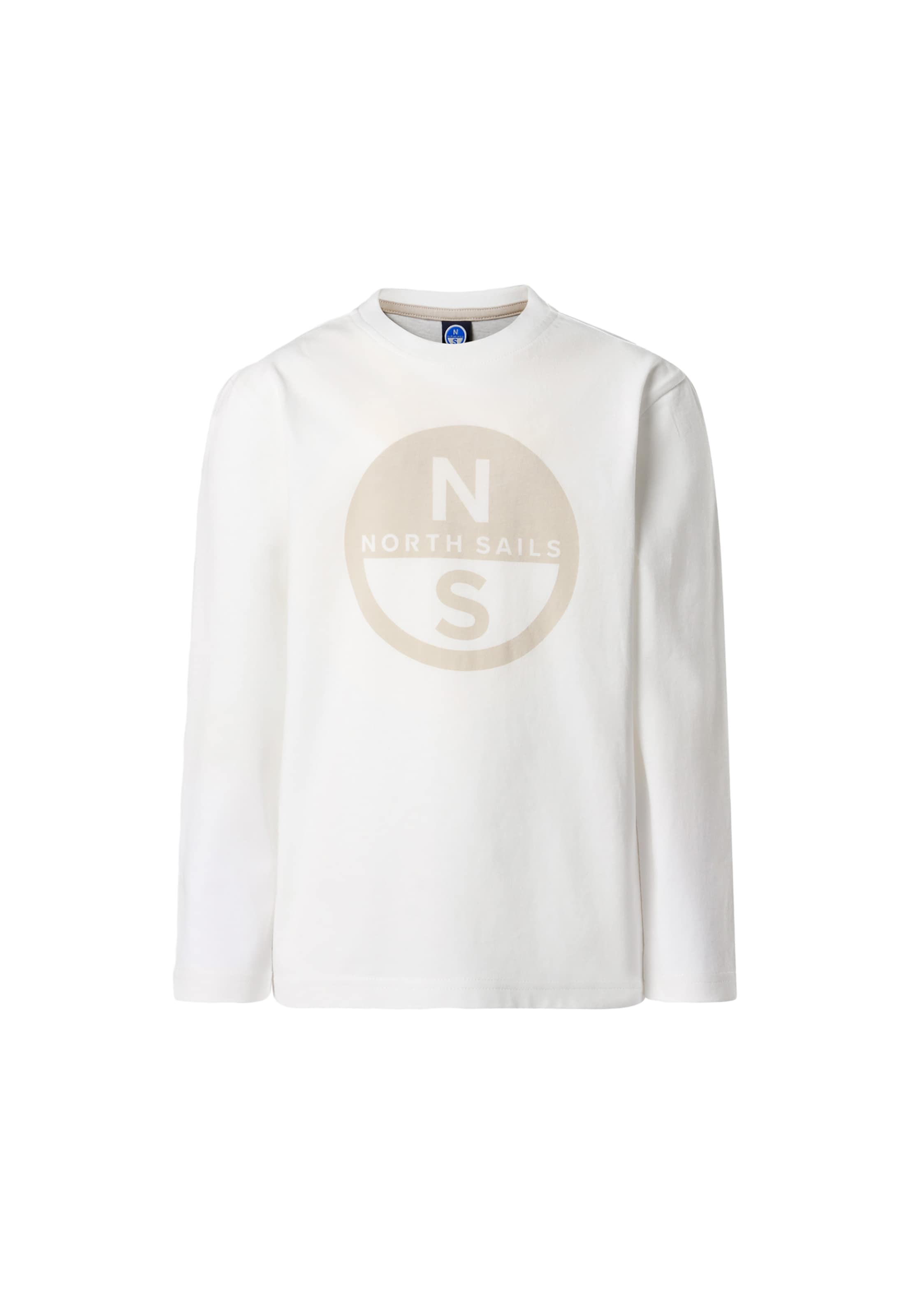 North Sails Shirt in Wit: voorkant