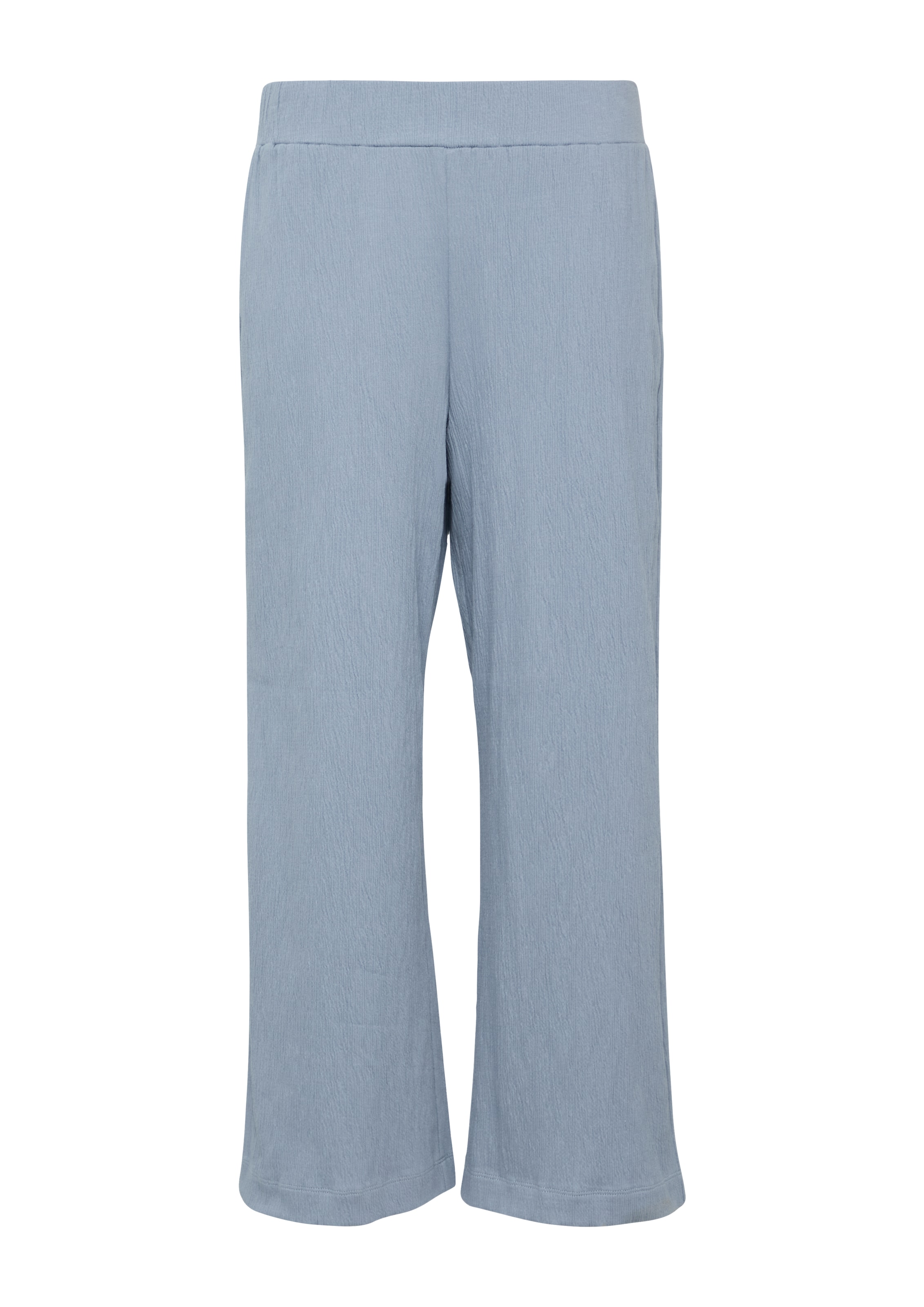 comma casual identity Wide Leg Hose in Blau: Vorderseite