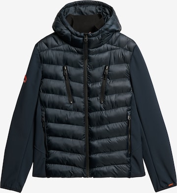 Veste mi-saison Superdry en bleu : devant