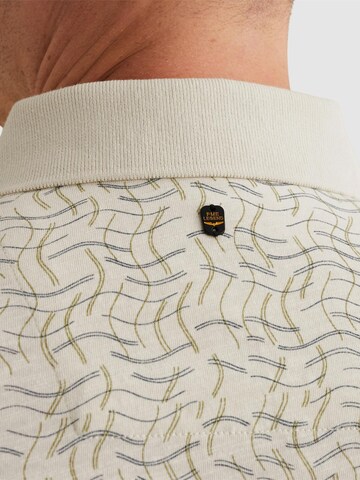 PME Legend - Camiseta 'Polo shirt in 100% cotton with allover print' en beige