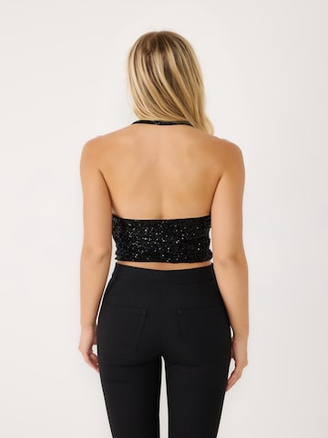No Matter What Top in Schwarz
