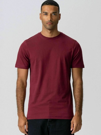 TEESHOPPEN T-shirt ' Organic Basic ' in burgunder, Produktansicht