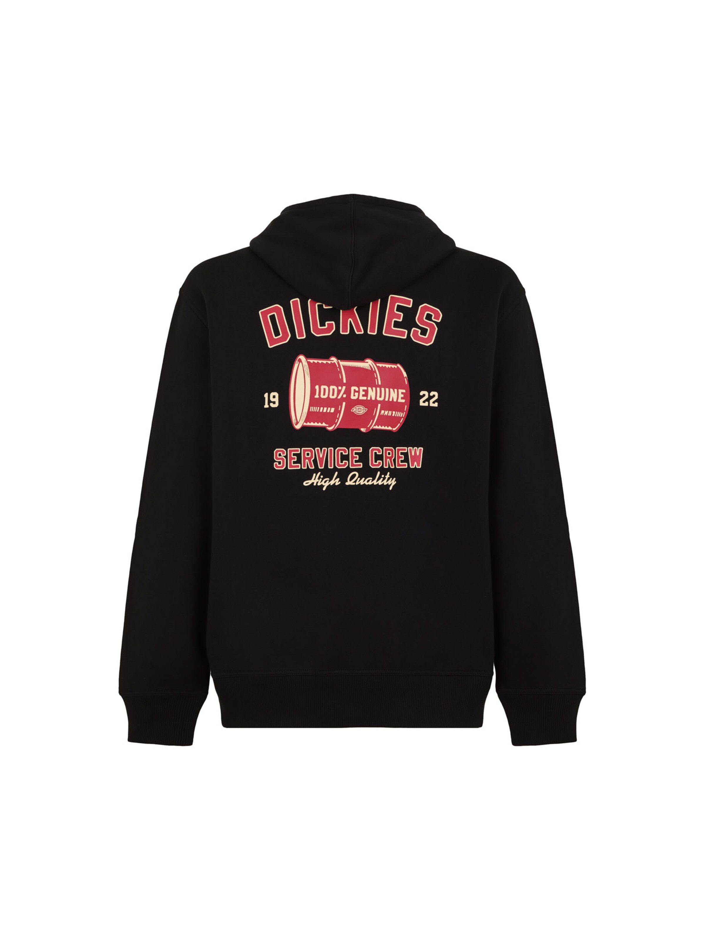 DICKIES Tréning póló 'Service Crew' - fekete