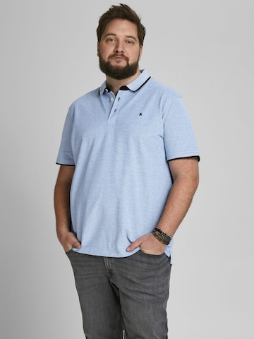 Jack & Jones Plus Shirt 'Paulos' in Blue: front