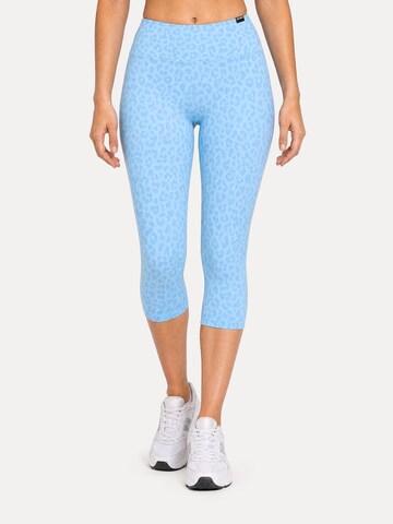 Leggings ' Velvara ' Smilodox en bleu : devant