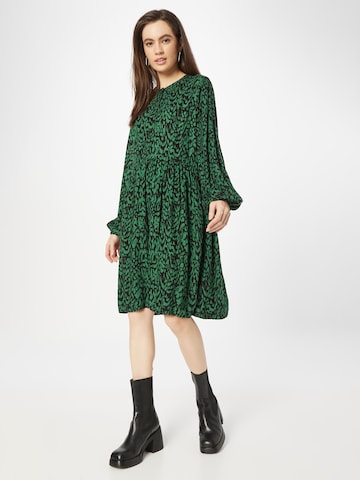 Kaffe Shirt Dress 'Mira' in Green: front