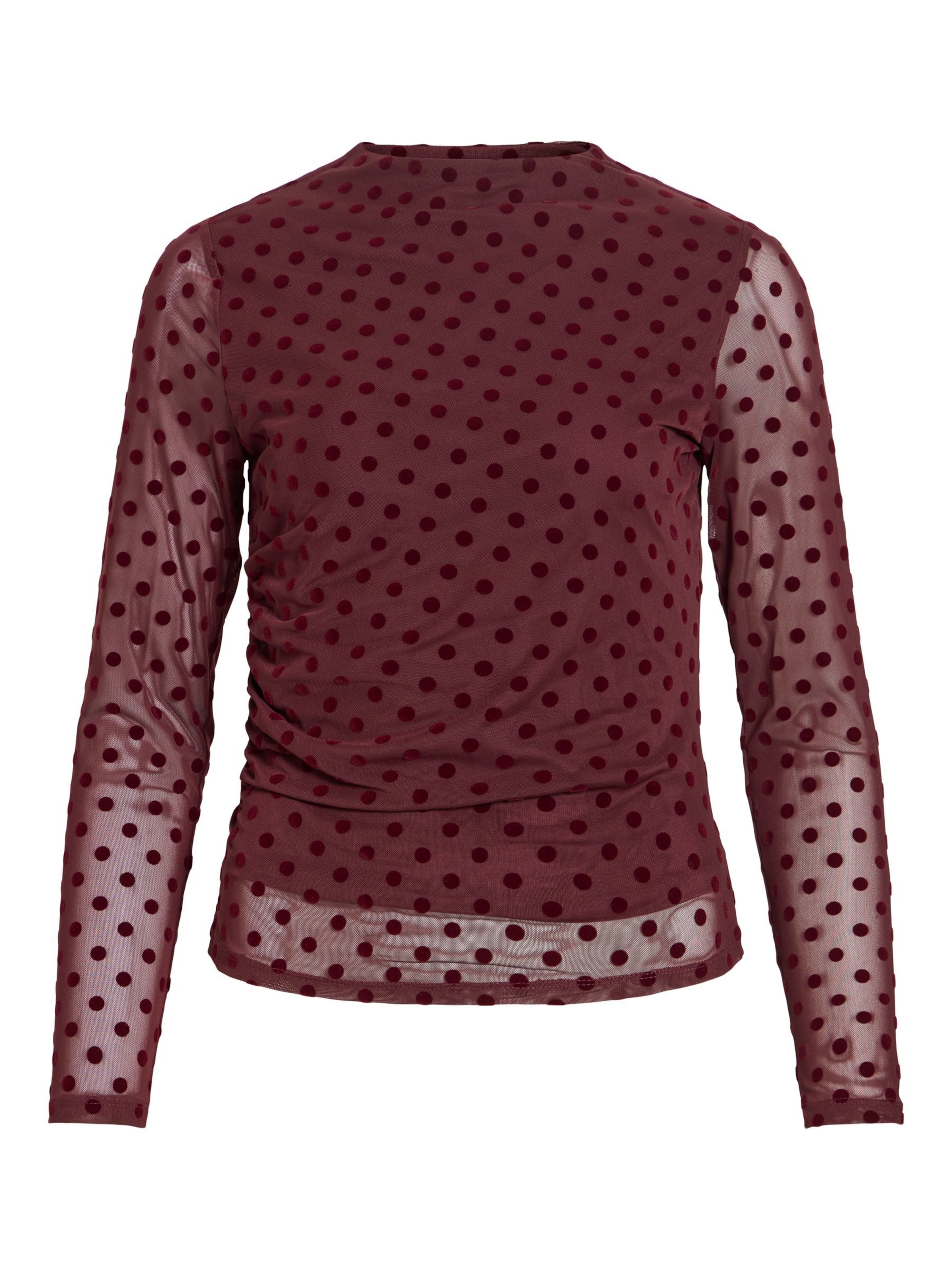 T-shirt 'VIRikke' VILA en rouge : devant