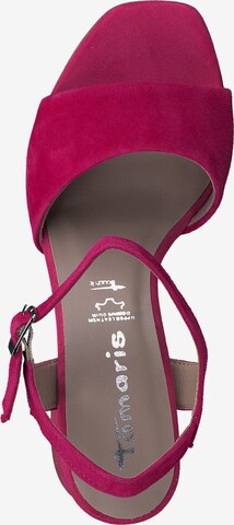 TAMARIS Sandalen met riem in Roze