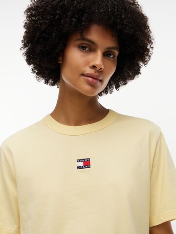 Maglietta di Tommy Jeans in giallo
