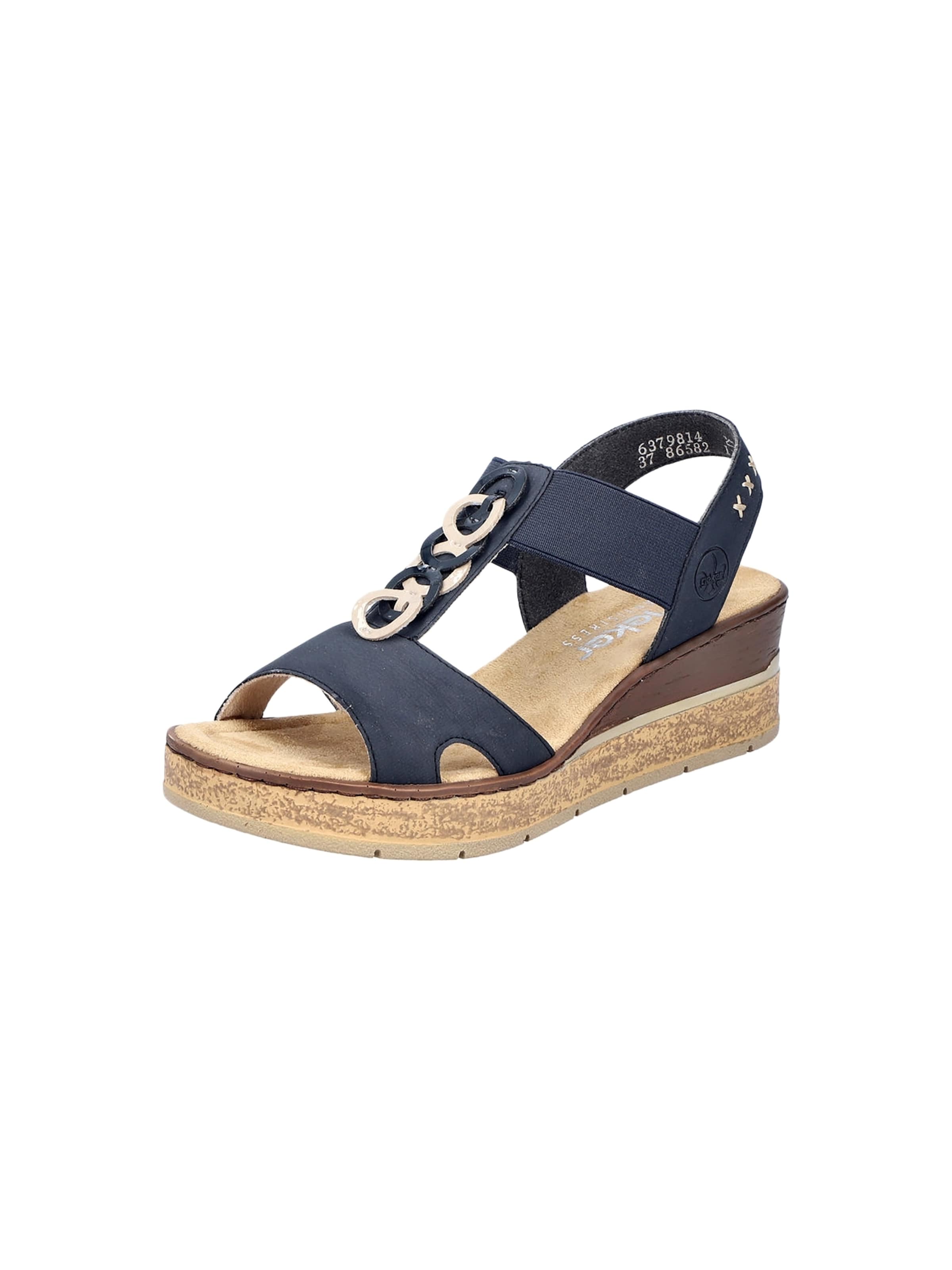 Sandalo di Rieker in blu